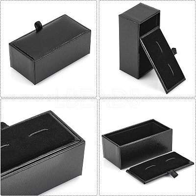 Rectangle Cardboard Jewelry Boxes CON-WH0008-18-1