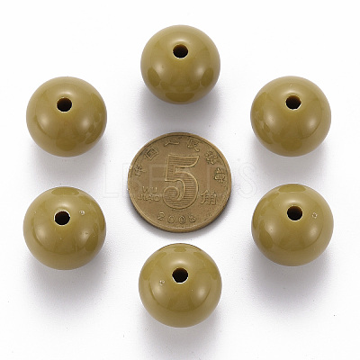 Opaque Acrylic Beads MACR-S370-C16mm-29-1
