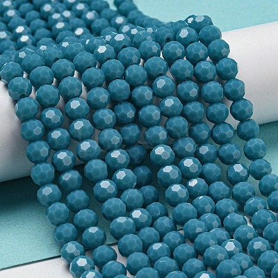 Opaque Glass Beads Stands LS-EGLA-A035-P6mm-D19-1