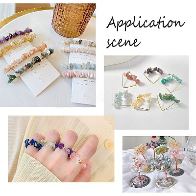 144G 8 Style Natural & Synthetic Gemstone Beads G-NB0002-62-1