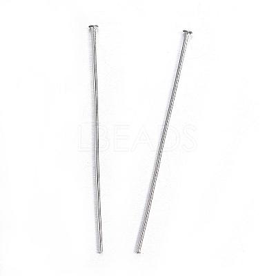 Tarnish Resistant 304 Stainless Steel Flat Head Pins STAS-D448-012P-1
