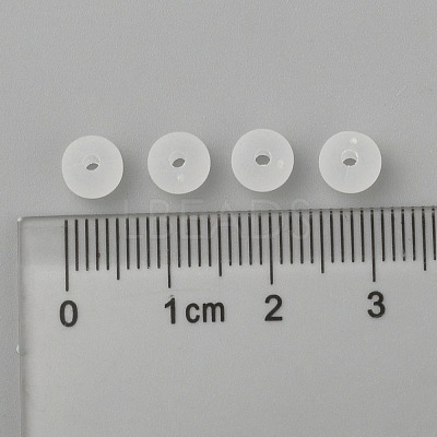 Transparent Acrylic Ball Beads FACR-R021-6mm-16-1