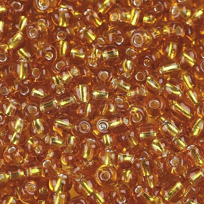 (Repacking Service Available) 6/0 Glass Seed Beads SEED-C014-4mm-22B-1