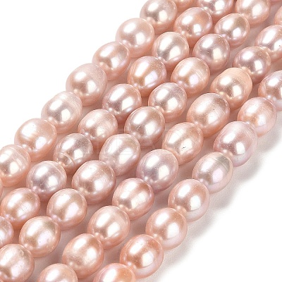 Natural Cultured Freshwater Pearl Beads Strands PEAR-E016-101-1