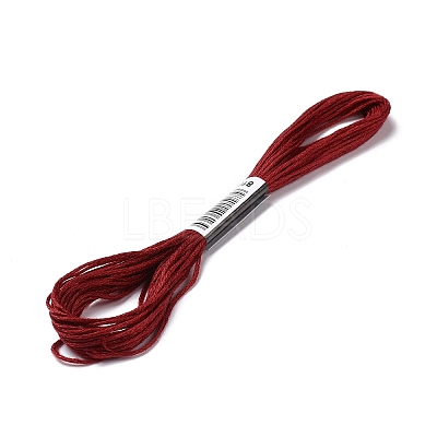 50 Skeins 50 Colors 6-Ply Polyester Embroidery Floss OCOR-G010-02-1