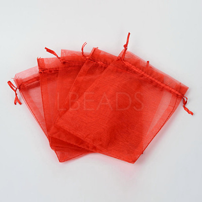 Organza Gift Bags with Drawstring OP-R016-13x18cm-01-1