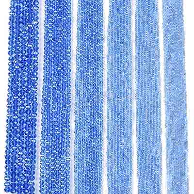 Electroplate Glass Beads Strands EGLA-A044-T8mm-A14-1