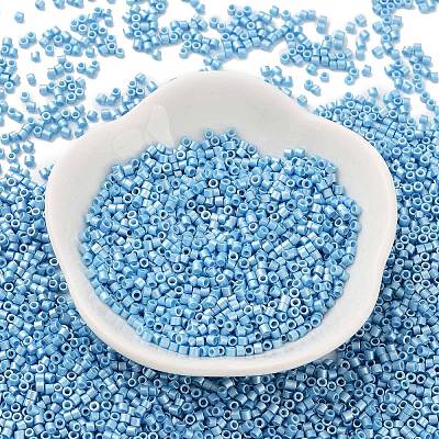 Baking Paint Glass Seed Beads X-SEED-S042-15B-28-1