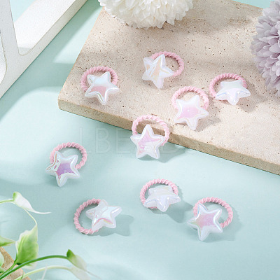 10Pcs Plastic Girls Hair Accessories OHAR-TAC0011-001B-1