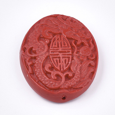 Cinnabar Beads CARL-T001-06-1