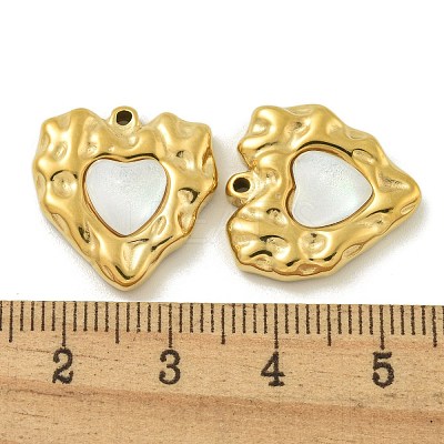304 Stainless Steel Pendants STAS-L022-046G-04-1
