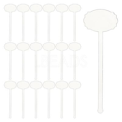 24Pcs Transparent Acrylic Stirring Rods AJEW-FG0003-15A-1