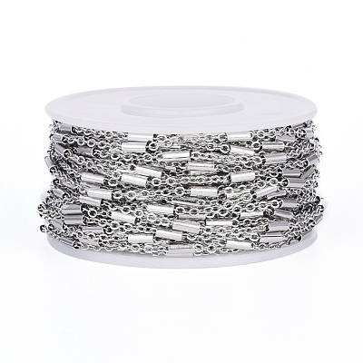 Tarnish Resistant 304 Stainless Steel Cable Chains CHS-D029-01P-1