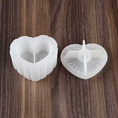 Heart DIY Candle Cup Silicone Molds DIY-Q037-11A-1