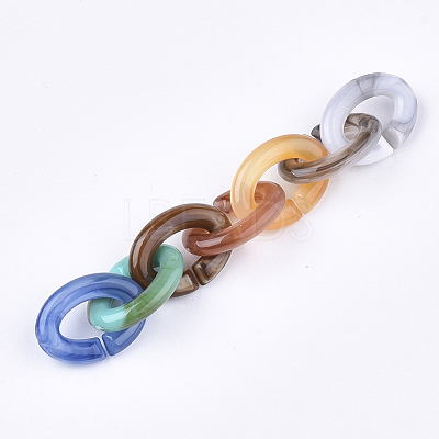 Acrylic Beads OACR-T011-131-1
