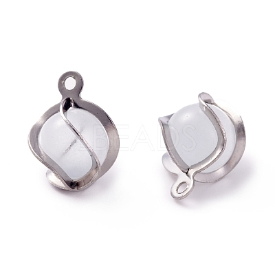 Cat Eye Pendants STAS-I670-06B-P-1