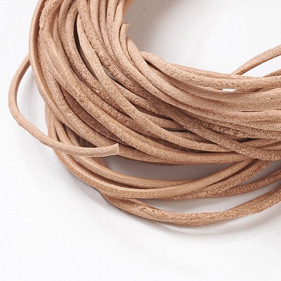 Cowhide Leather Cord WL-F009-A-1.5mm-1