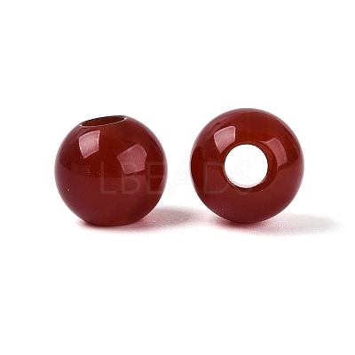 Natural Carnelian European Beads G-Q602-09B-03-1