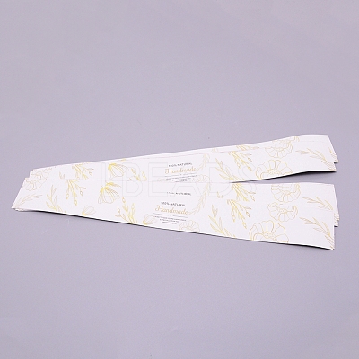 Handmade Soap Paper Tapes LS-DIY-WH0221-82D-1