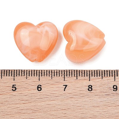 Two-tone Opaque Acrylic Beads AC-CBA8E7E-01I-1