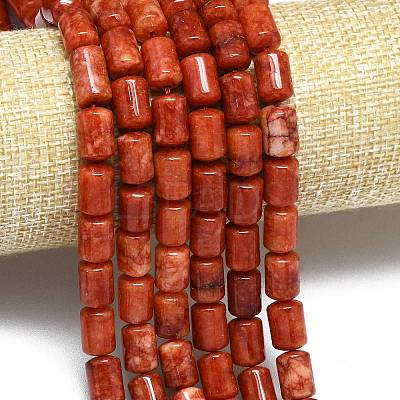 Natural Malaysia Jade Beads Strands G-B165-E05-8x12mm-1
