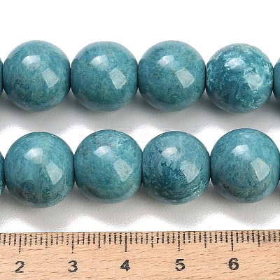 Baking Paint Glass Beads Strands GL-CBA8F4B-02H-1
