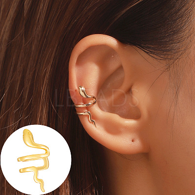 Brass Cuff Earrings for Women WGCA6F2-18-1