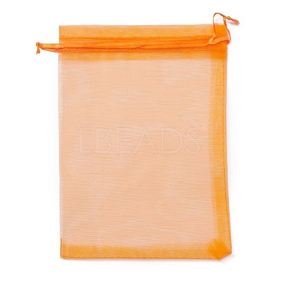 Organza Gift Bags with Drawstring OP-R016-13x18cm-14-1