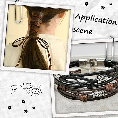 1 Roll Cowhide Leather Jewelry Cord WL-CL0001-03A-02-1