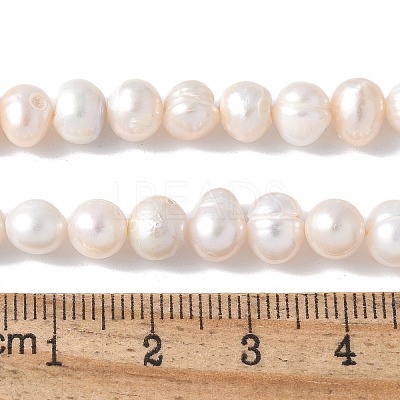 Natural Cultured Pearl Beads Strands PEAR-I007-07R-02A-1