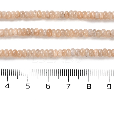 Natural Sunstone Beads Strands G-K343-C35-01-1