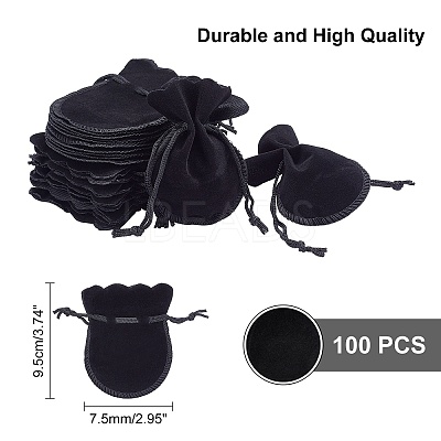 Gourd Velvet Bags LS-TP-R005-01-1