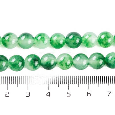 Natural Malaysia Jade Beads Strands G-A146-8mm-C-M-1
