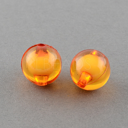 Transparent Acrylic Beads LS-TACR-S092-8mm-11-1