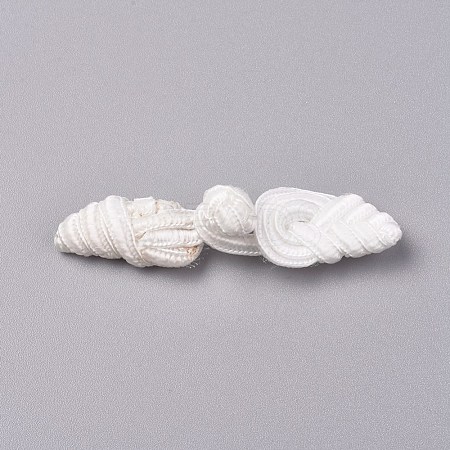 Handmade Chinese Frogs Knots Buttons Sets BUTT-WH0014-25B-1