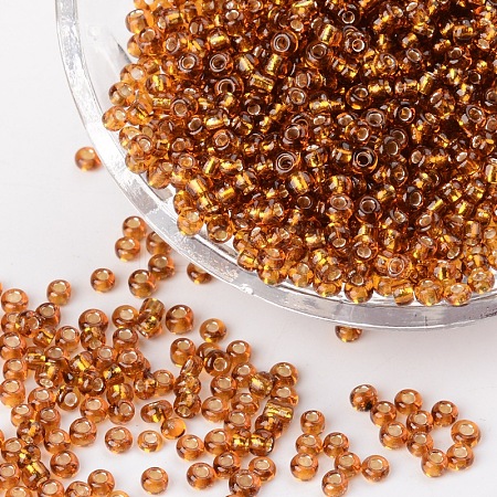 (Repacking Service Available) 8/0  Glass Seed Beads SEED-C014-3mm-22C-1