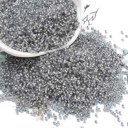 Transparent Inside Colours Glass Seed Beads SEED-H003-04D-1