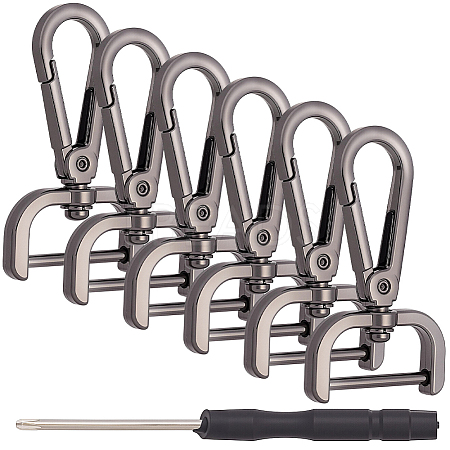 6Pcs Zinc Alloy Swivel Clasps FIND-SP0005-67B-1