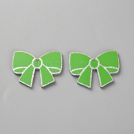 Printed Acrylic Pendants FIND-WH0433-63-1