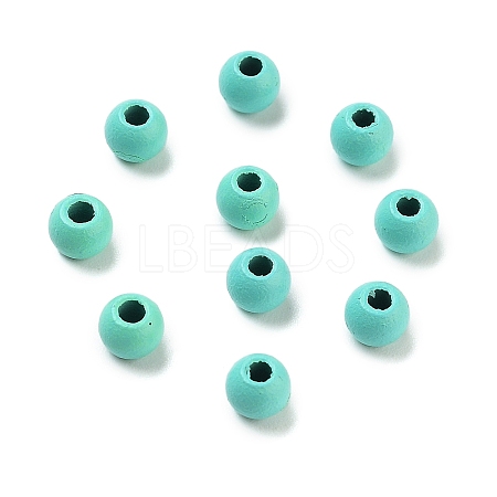 Spray Painted 202 Stainless Steel Beads STAS-G340-01E-1
