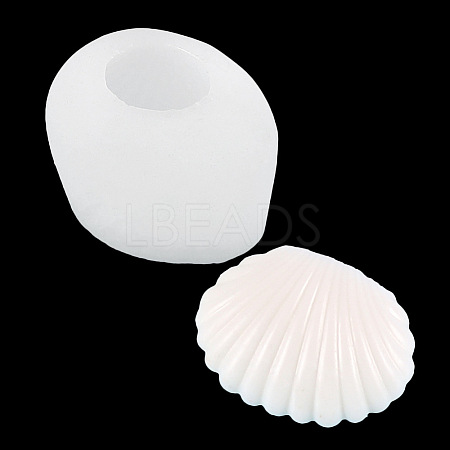 Shell Shape DIY Candle Silicone Molds WG48604-01-1