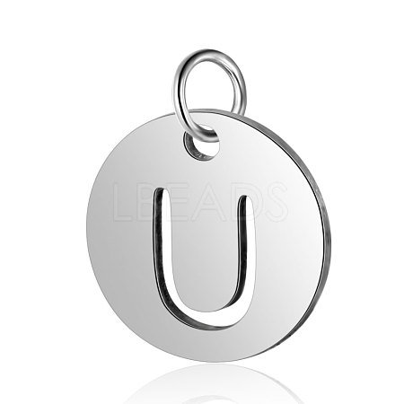 Non-Tarnish 304 Stainless Steel Charms STAS-S105-T514S-U-1