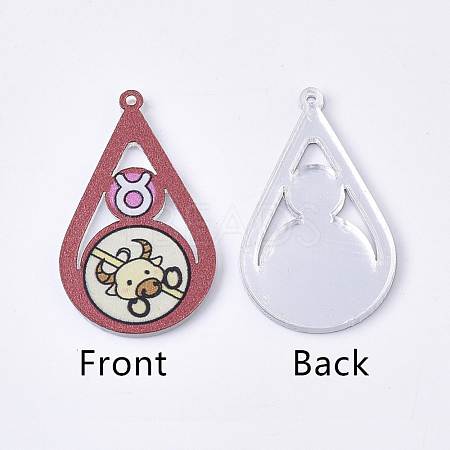 Acrylic Pendants X-OACR-S035-16H-1