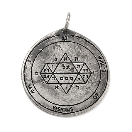 304 Stainless Steel Pendants STAS-V008-22AS-01-1