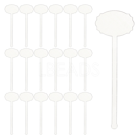 24Pcs Transparent Acrylic Stirring Rods AJEW-FG0003-15A-1