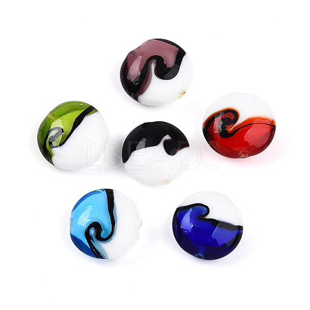 Handmade Lampwork Beads LAMP-N024-40-1