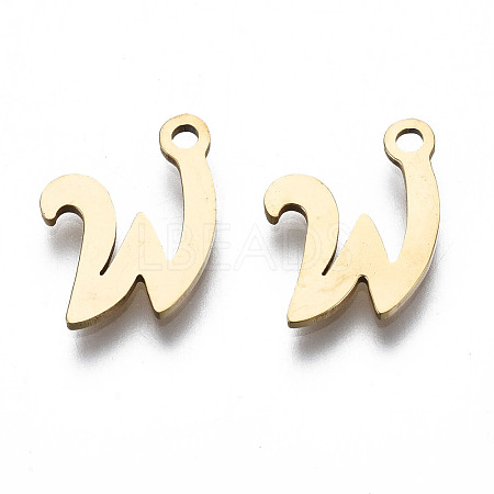 201 Stainless Steel Charms STAS-T044-217G-W-1