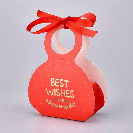 Handbag Shape Candy Packaging Box CON-F011-03B-1