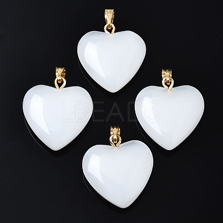 Spray Painted Glass Pendants GLAA-N035-016-A02-A-1