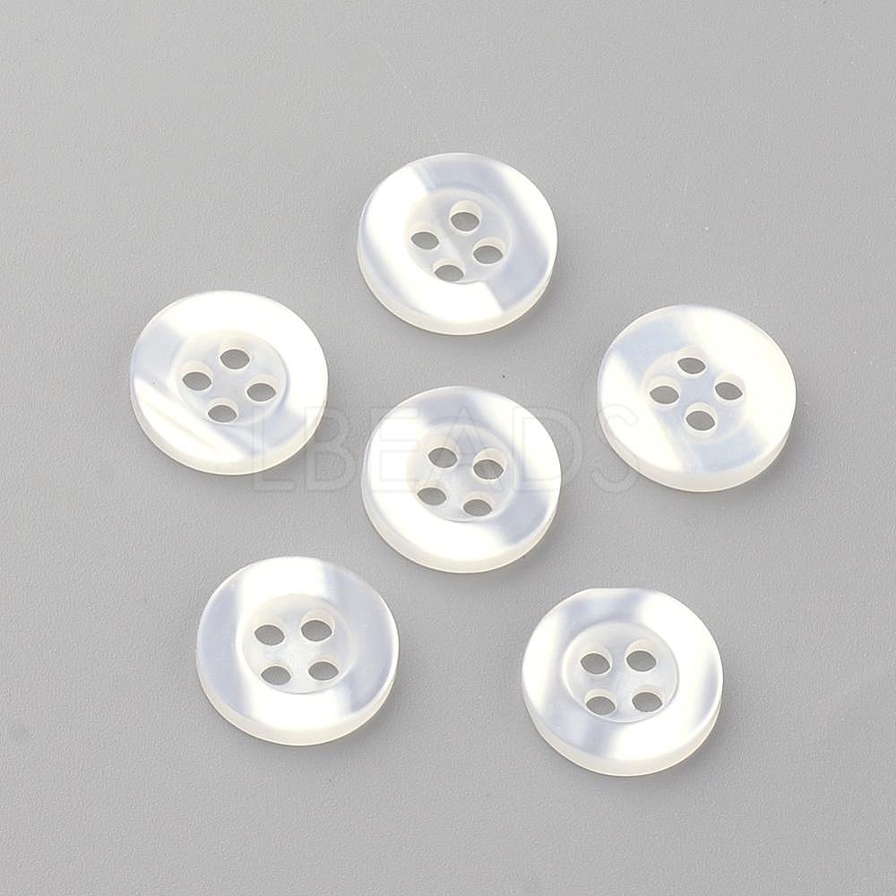4-Hole Plastic Buttons - Lbeads.com
